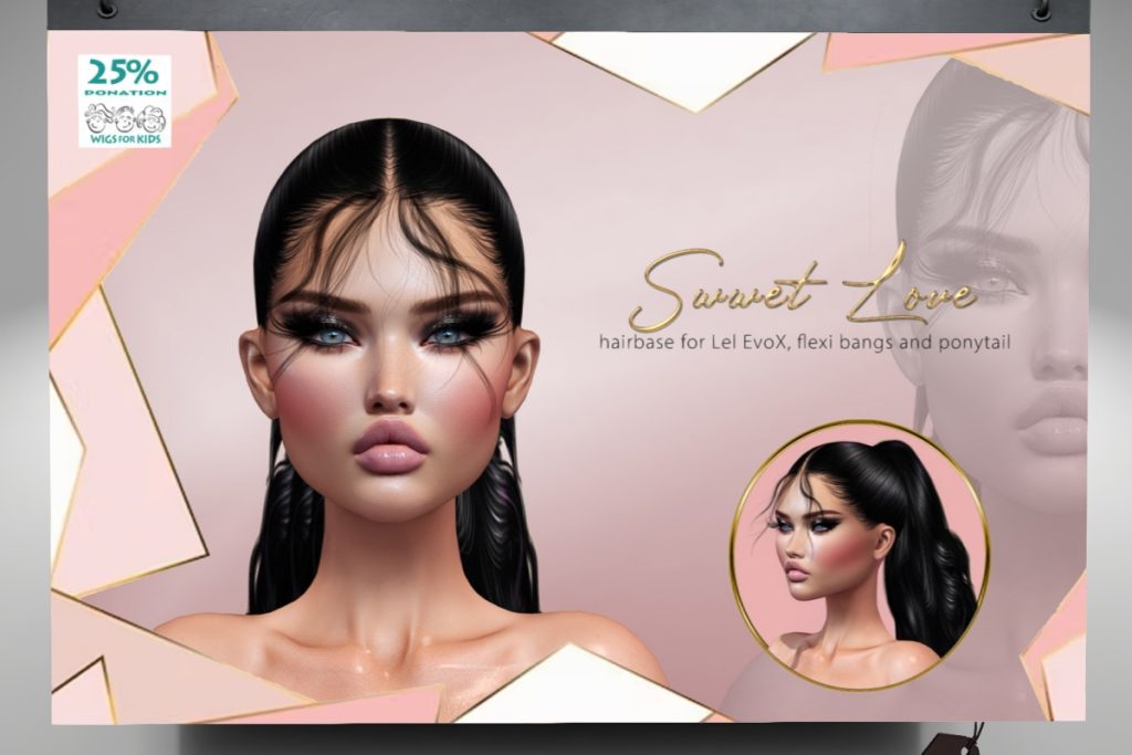 Sweet Love Hairbase - EvoX, L$280 each