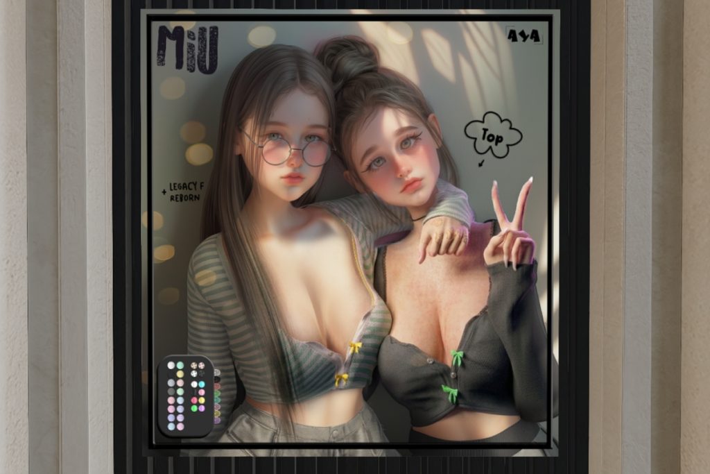 Miu Top - Legacy/Reborn, L$350 each/L$950 FP