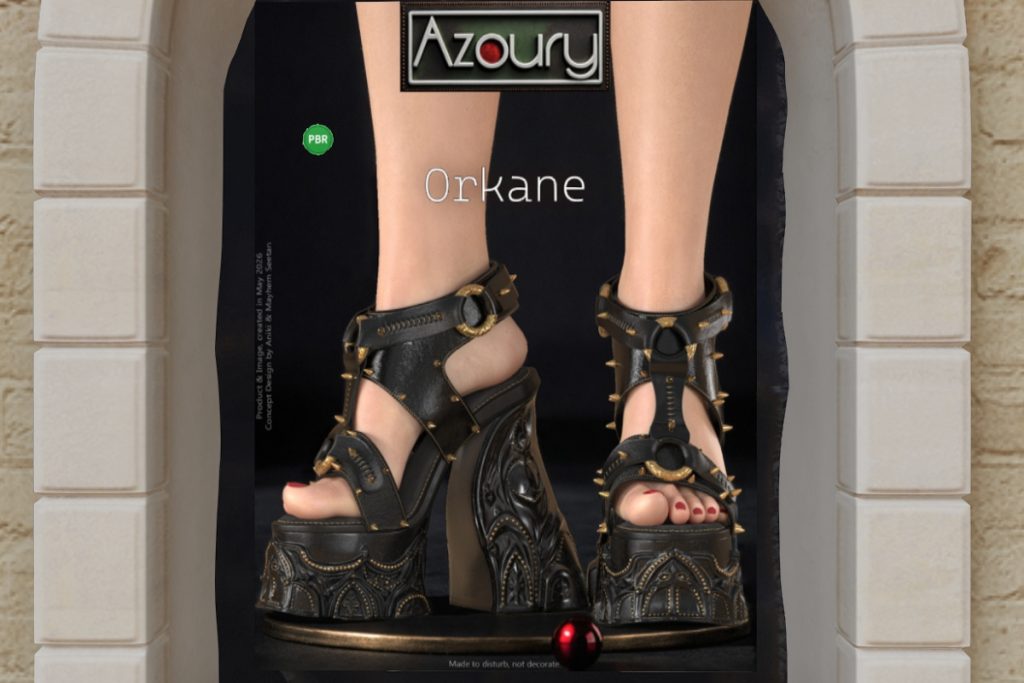 Orkane Heels - Legacy/Maitreya/Reborn/+mods, L$489