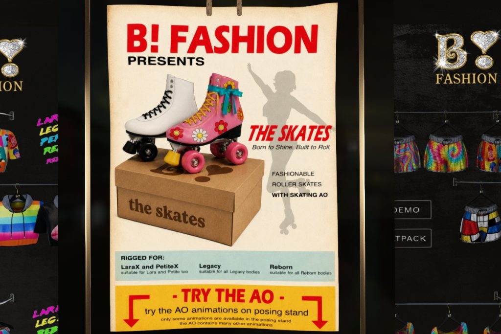 The Skates - Legacy/MaitreyaX/Reborn/+mods, L$249 each/L$1990 FP