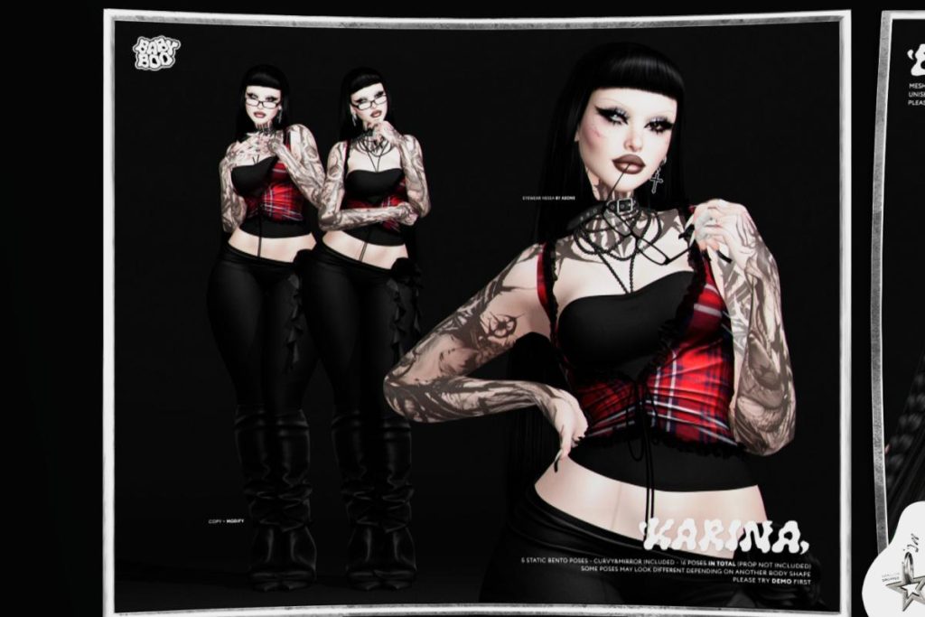 Karina Bento Poses, L$192
