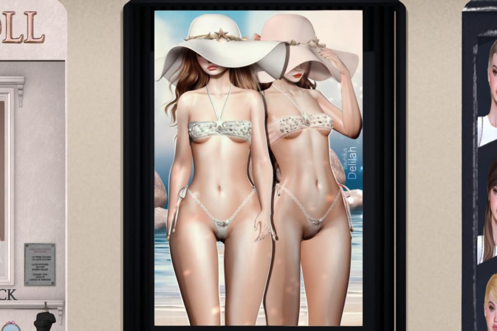 Delilah Bikini &amp; Delilah Hat - Legacy/MaitreyaX/Reborn/+mods, L$188-L$288 each/L$1688-L$1888 each FP