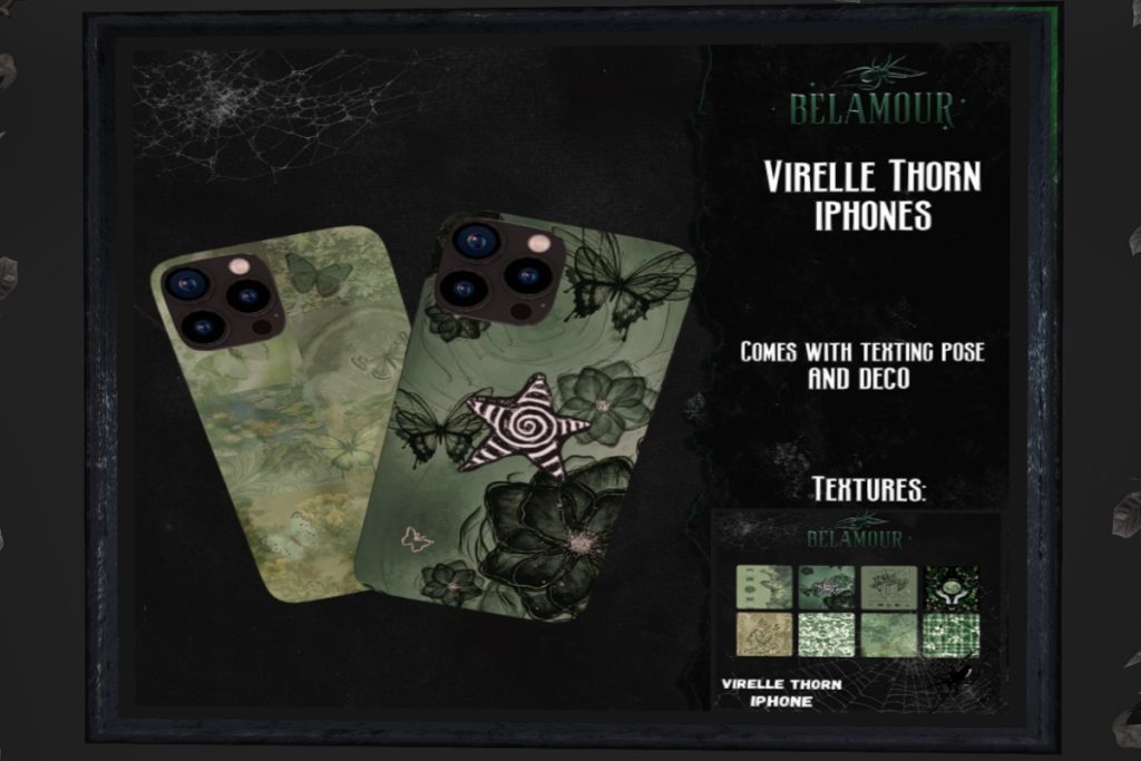 Virelle Thorn iPhone Holdable and Decor, L$199
