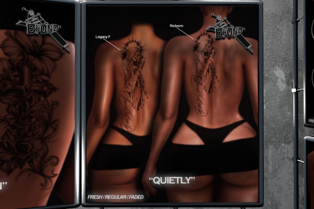 Quietly Tattoo, L$499