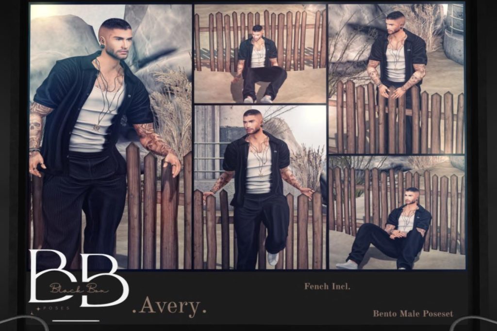 Avery Poses, L$350