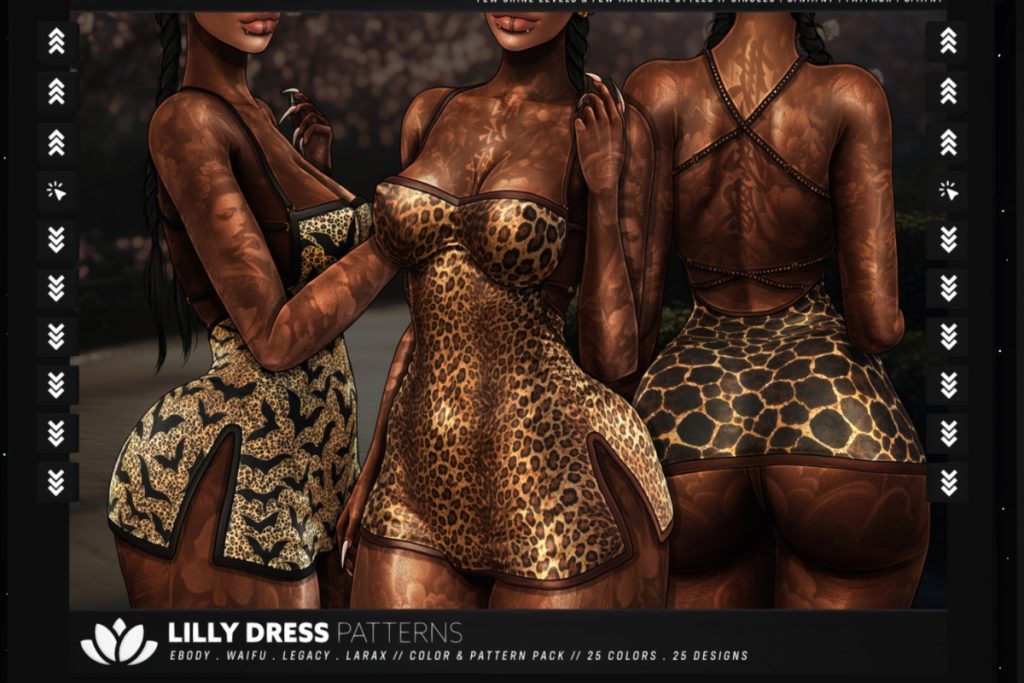 Lilly Dress - Legacy/MaitreyaX/Reborn/+mods, L$275 each/L$1150 each FP/L$2000 MP