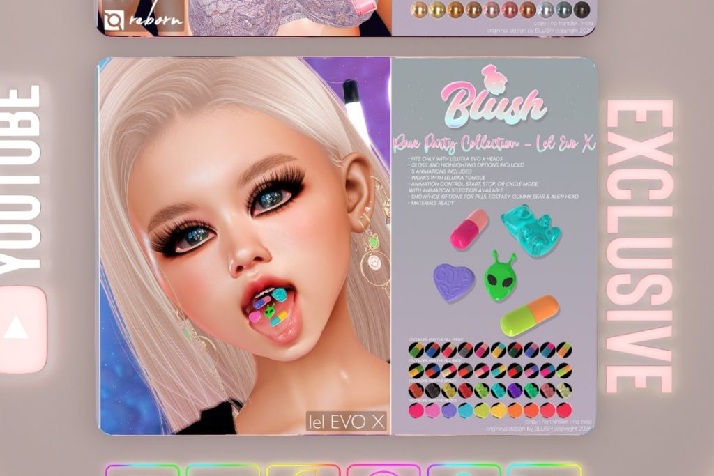 Rave Party Collection - EvoX, L$199
