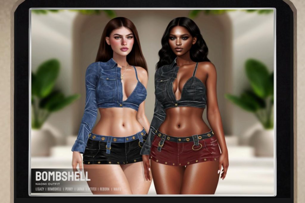 Naomi Jacket &amp; Skirt - Legacy/MaitreyaX/Reborn/+mods, L$288 each/L$1288 each FP/L$1988 MP
