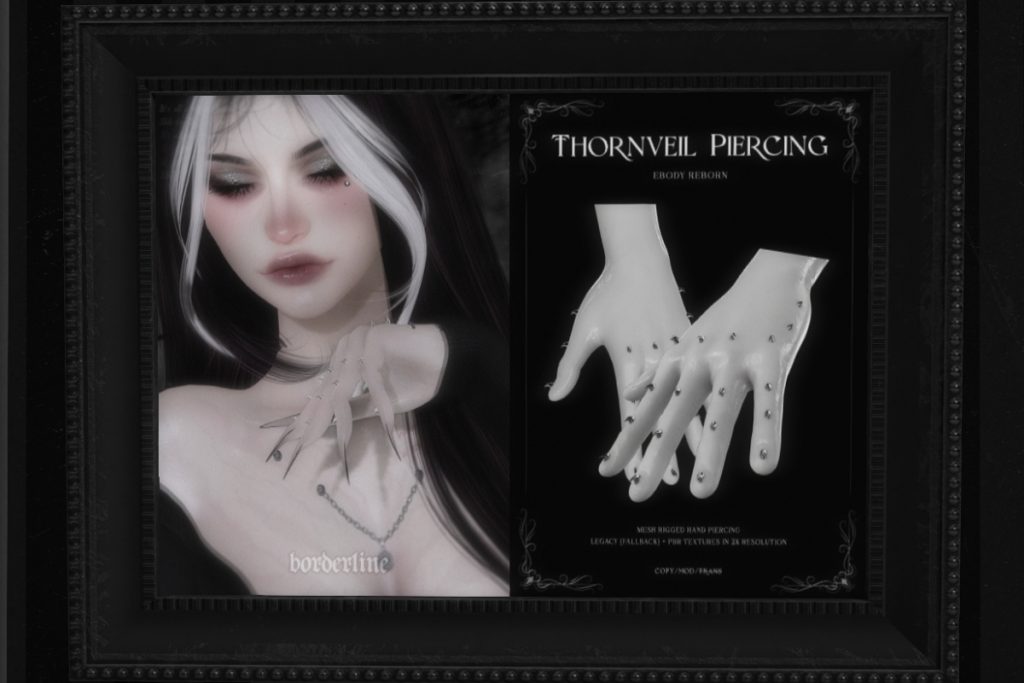 Thornveil Piercing - Reborn, L$299