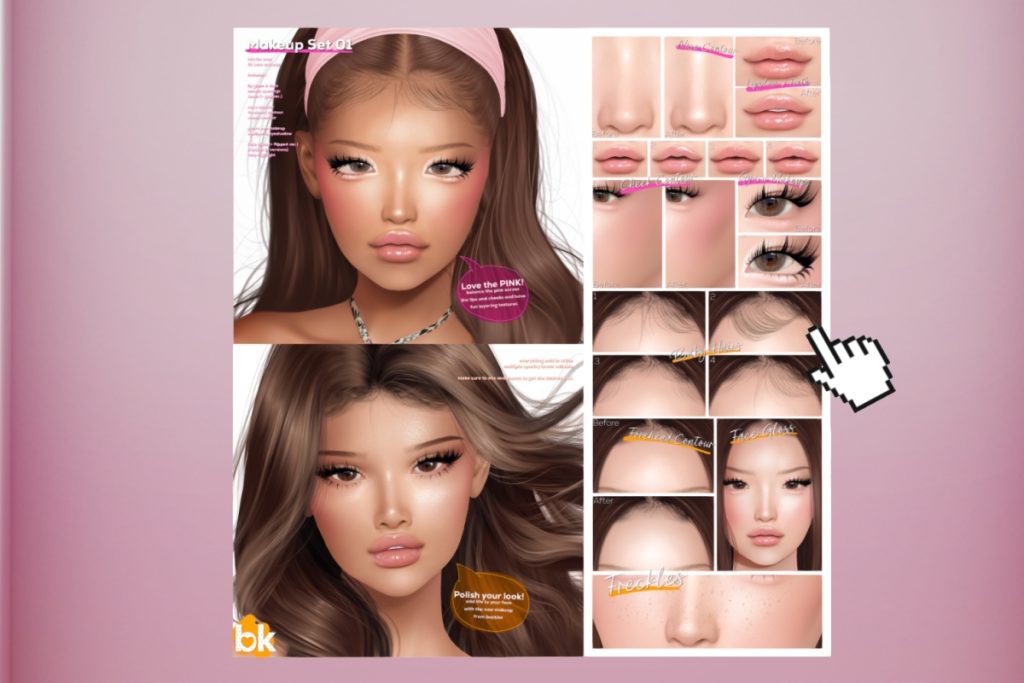 Makeup Pack 01 - EvoX, L$360