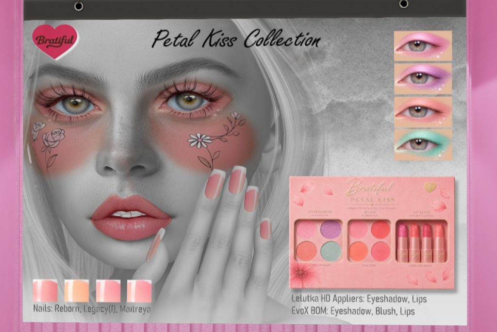 Petal Kiss Collection - EvoX/Legacy/Maitreya/Reborn, L$225-L$249