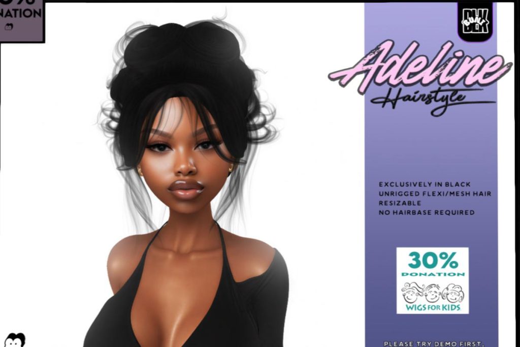 Adeline Hairstyle, L$400
