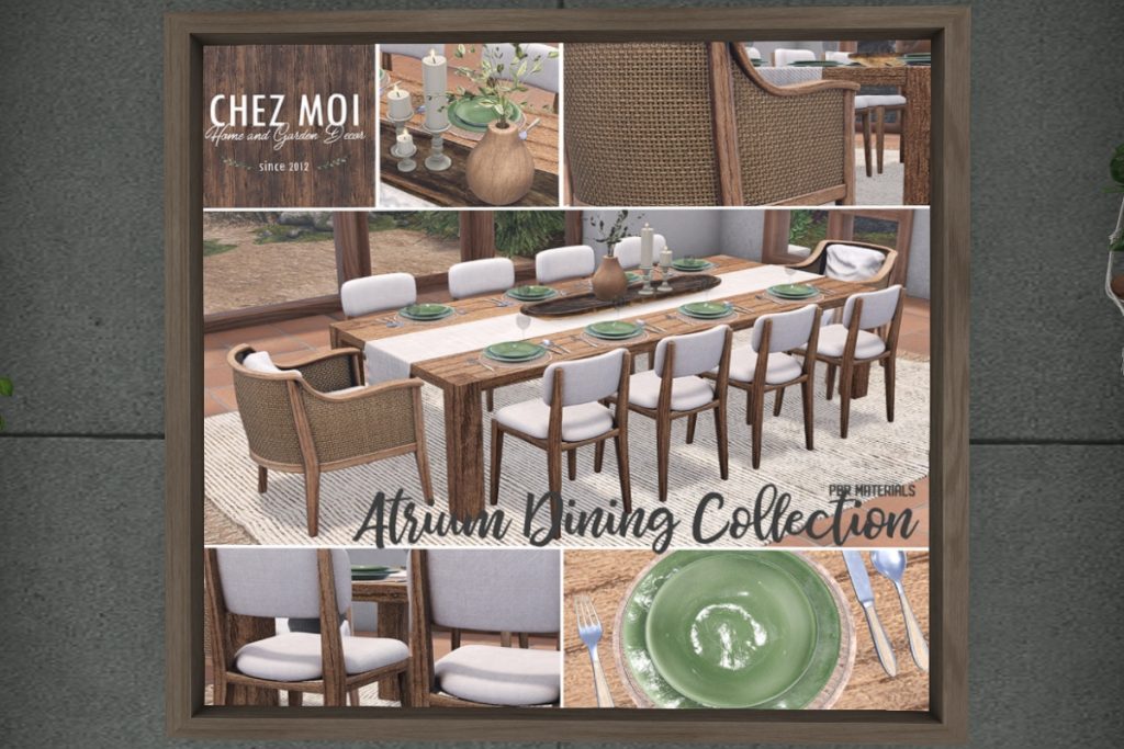 Atrium Dining Collection, L$479