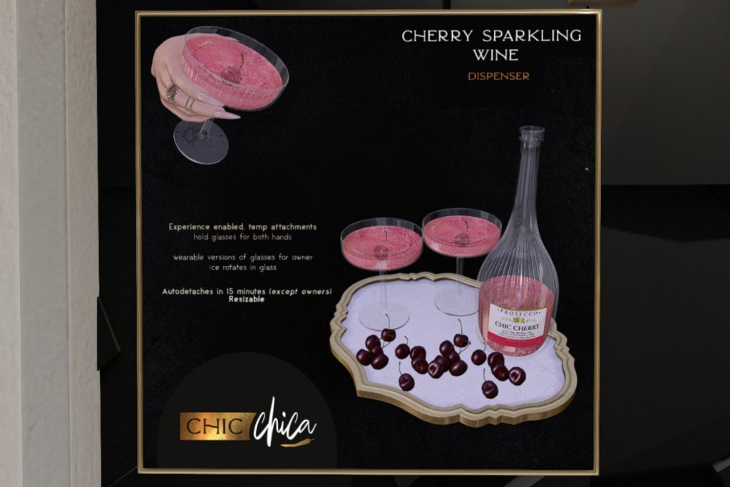 Cherry Secco Dispenser, L$333