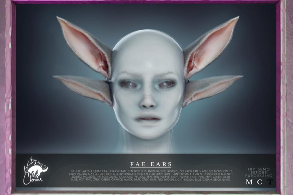 Fae Ears, L$349
