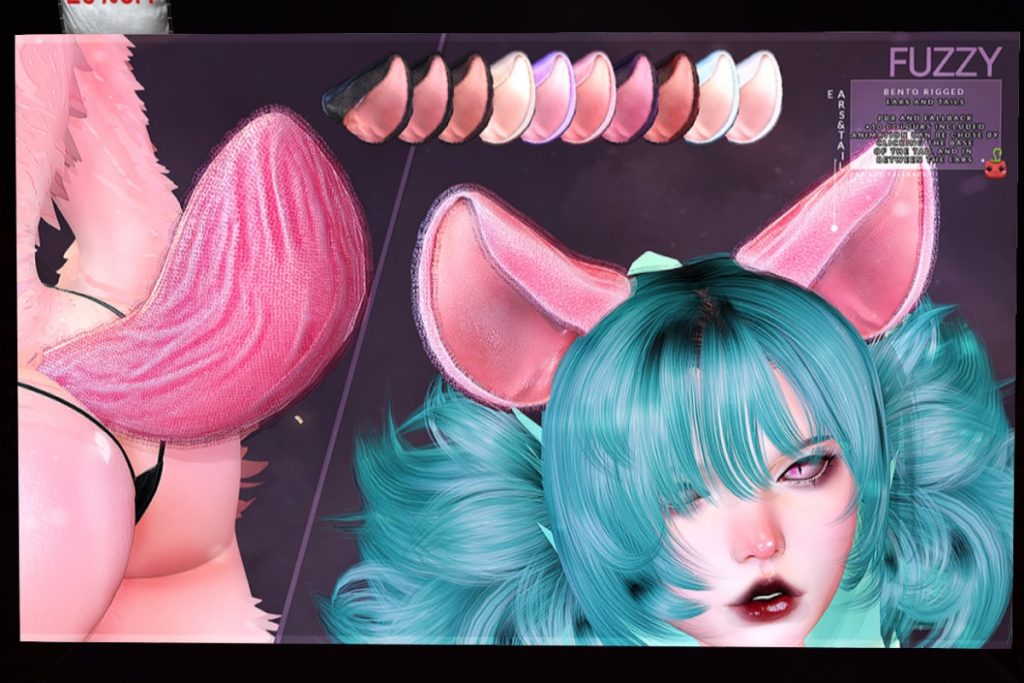 Fuzzy Ears and Tails, L$262