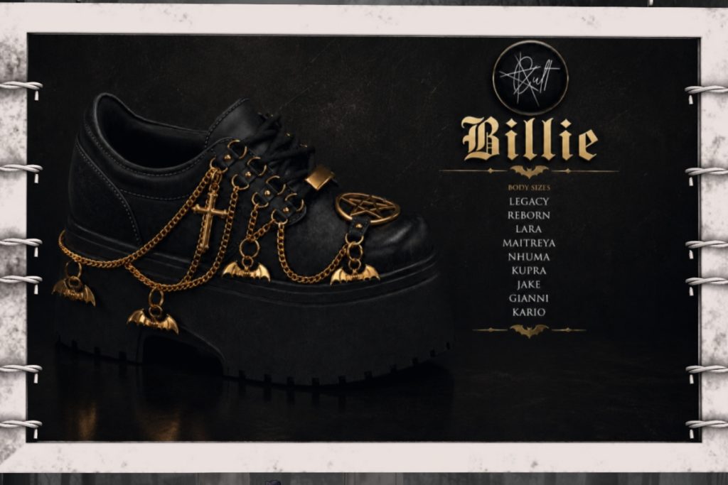Billie Platforms, See Ad for Fits, L$389