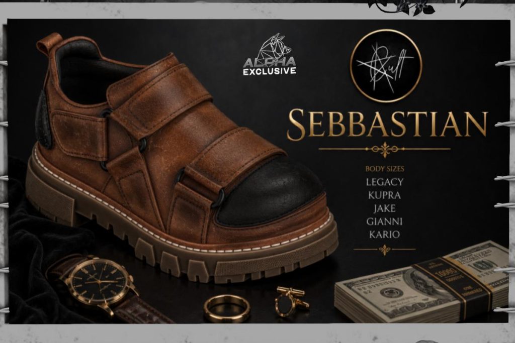 Sebbastian Shoes - Gianni/Inithium/Jake/Kario/Legacy, L$369