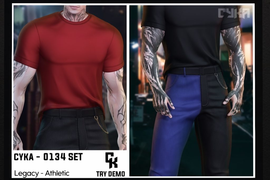 0134 Set - Legacy/+mods, L$299 each/L$1799 each FP