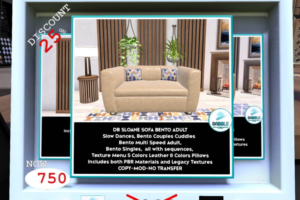 Sloane Bento Sofa, L$450
