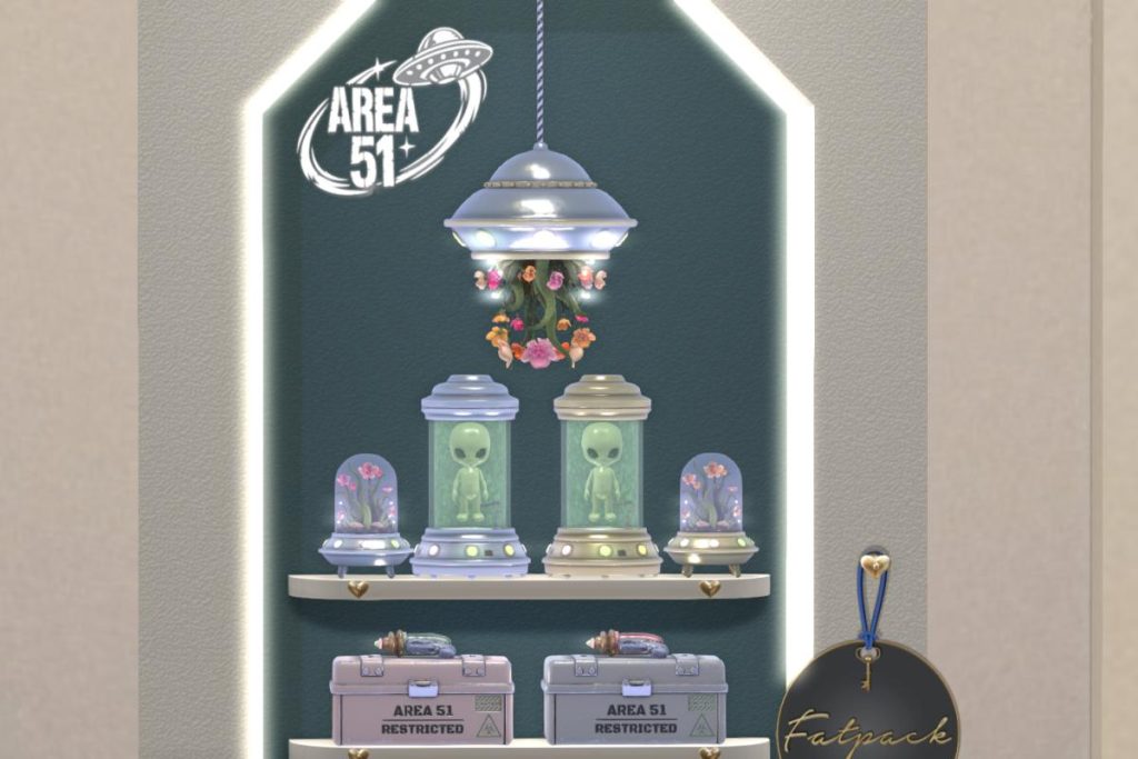 Area 51 D&eacute;cor, L$188 each/L$888 FP