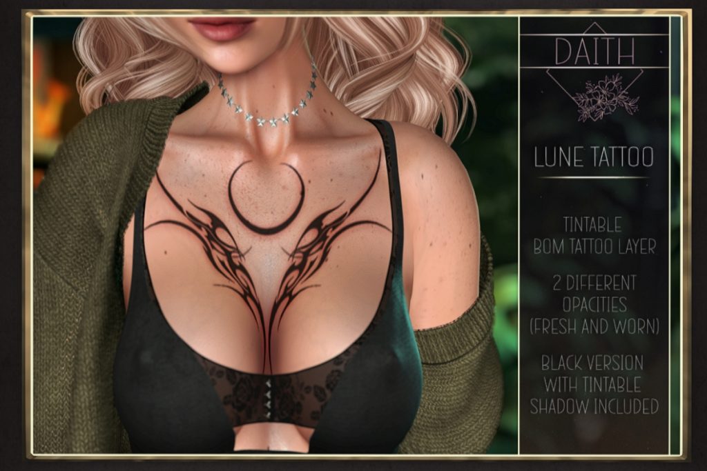 Lune Tattoo - BOM, L$249
