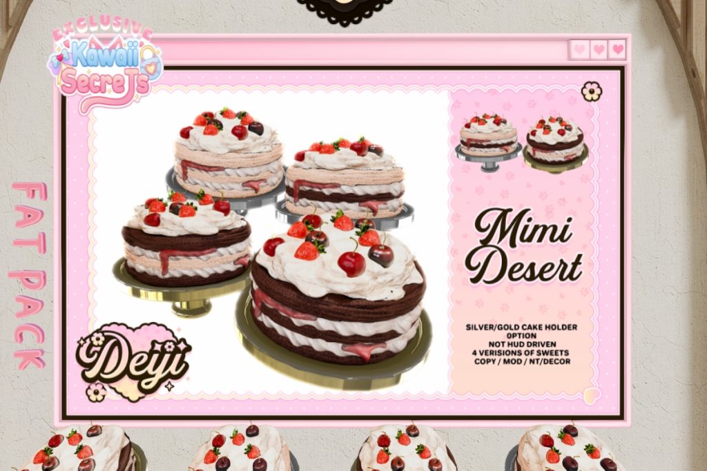 Mimi Desert, L$250 each