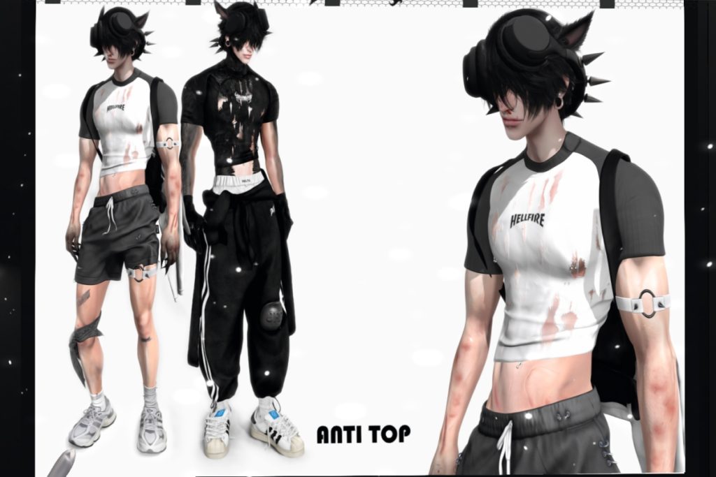 Anti Top+Shorts - Legacy/+mods, L$320 each/L$1450 each FP