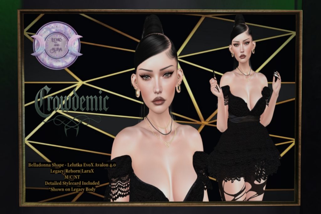 Belladonna Female Shape - EvoX Avalon/Legacy/MaitreyaX/Reborn, L$299