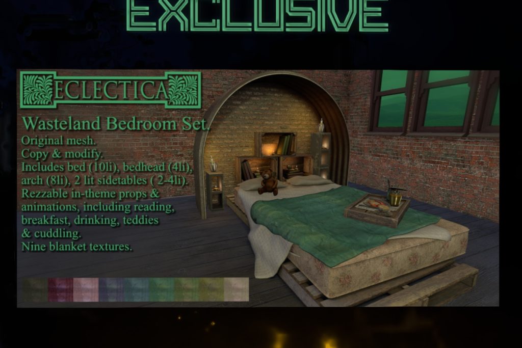 Wasteland Bedroom Set, L$850