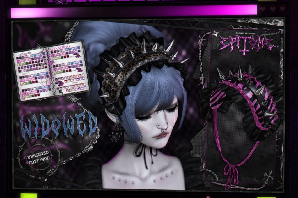 Widowed Headband, L$630