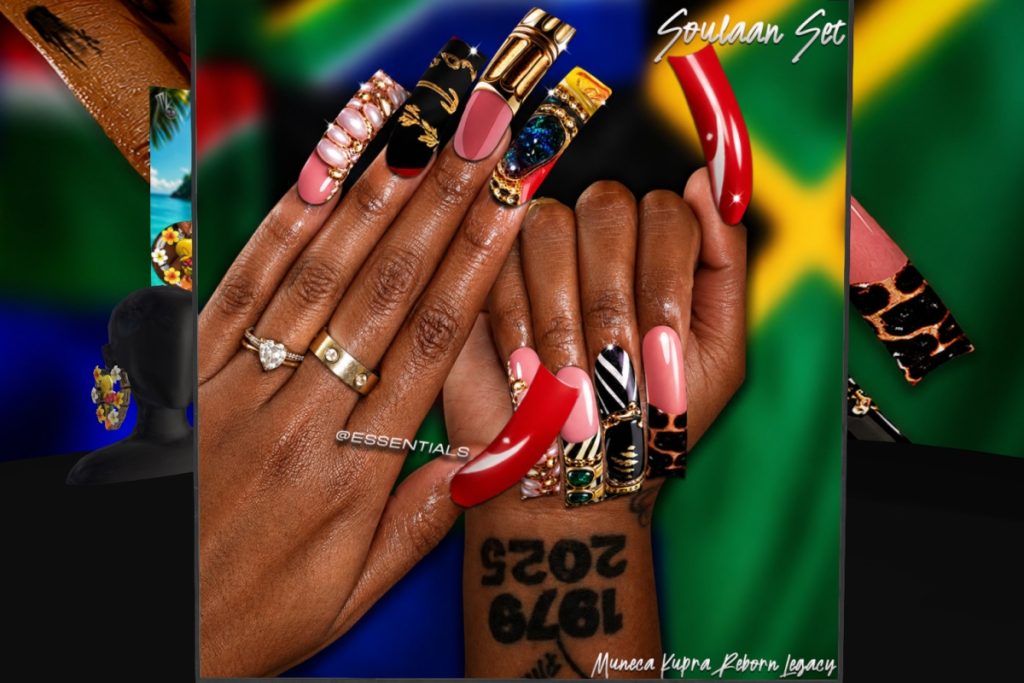 Soulaan Nail Set - Inithium/Legacy/Reborn/Yentements, L$195