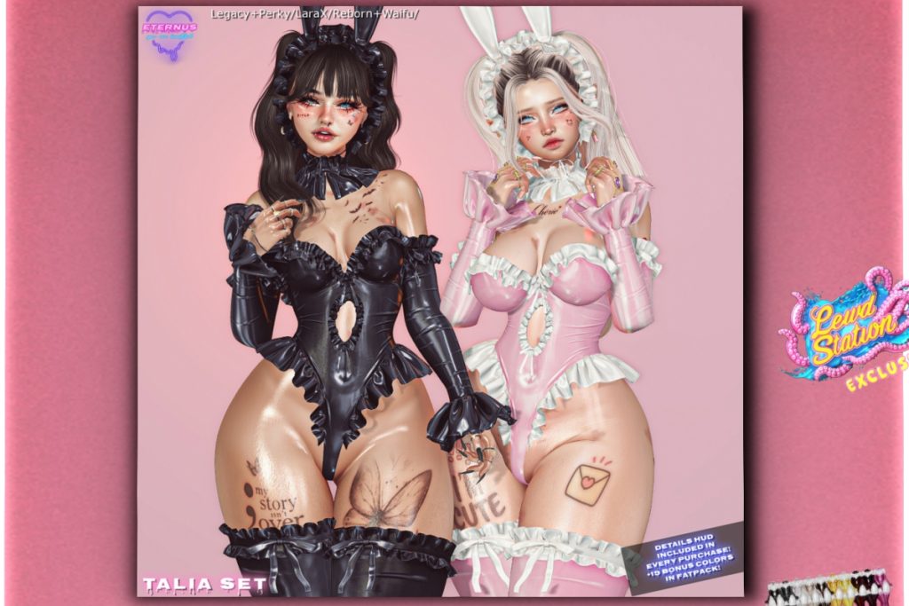 Talia Set - Legacy/MaitreyaX/Reborn/+mods, L$299 each/L$199-L$1499 each FP/L$1599 MP