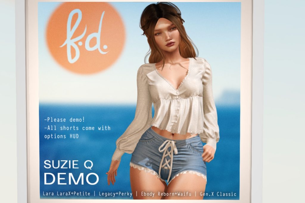 Suzie Q Set - GenX/Legacy/MaitreyaX/Reborn/+mods, L$199 each/L$999 each FP