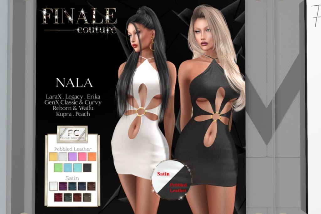 Nala Dress - Erika/GenX/Inithium/Legacy/MaitreyaX/Peach/Reborn/+mods, L$325