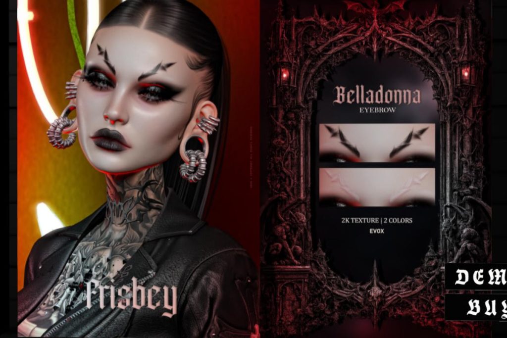 Belladonna Eyebrows - EvoX, L$380