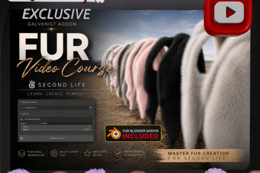 Fur Video Course, L$12,900