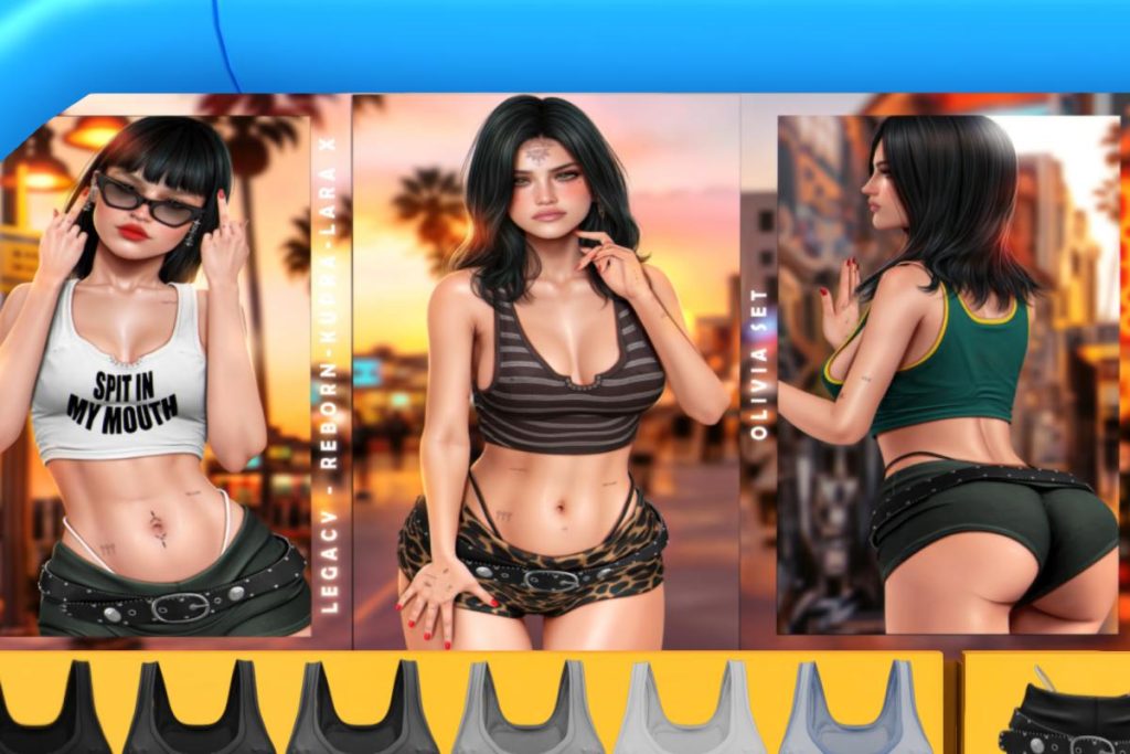 Olivia Set - Inithium/Legacy/MaitreyaX/Reborn, L$249 each/L$1799 each FP