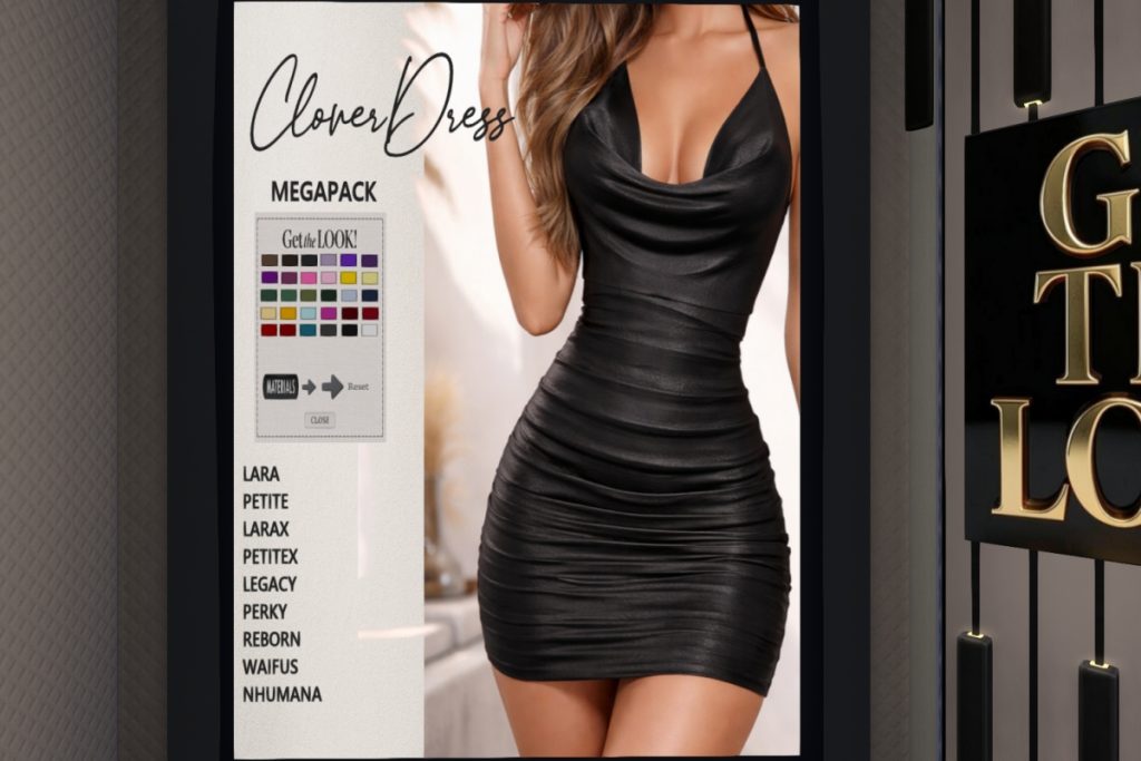 Clover Dress - Legacy/Maitreya/Nhumana/Reborn/+mods, L$499