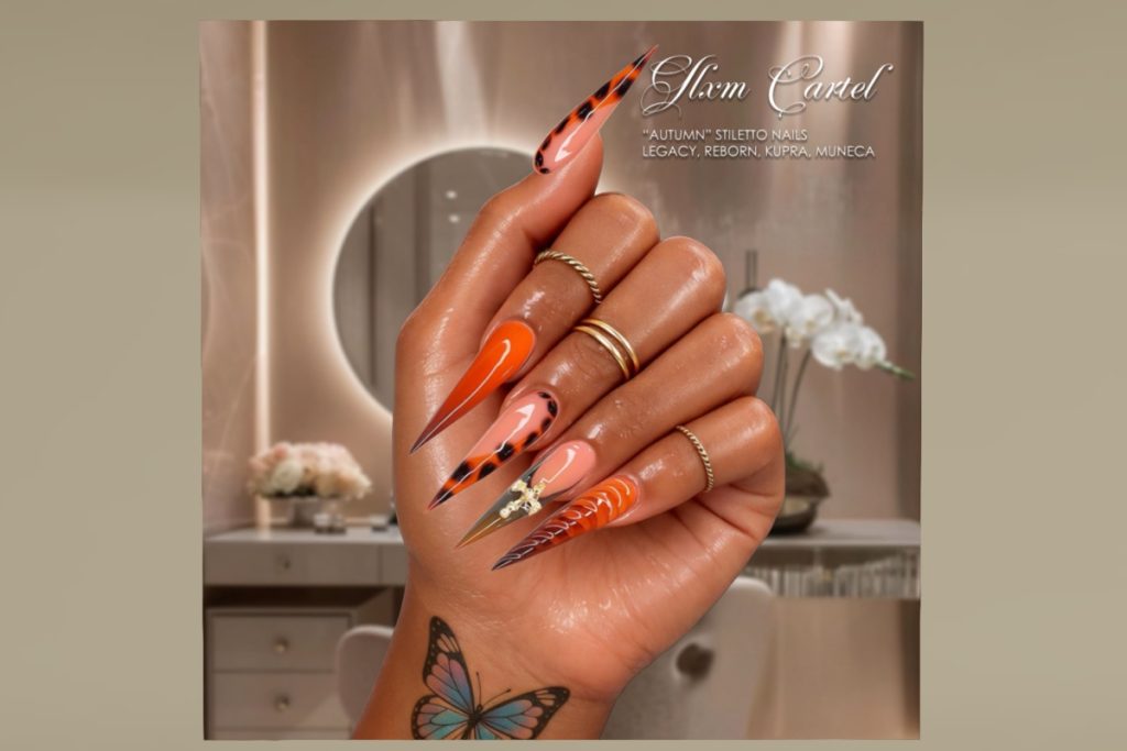 Autumn Stiletto Nails - Inithium/Legacy/Reborn/Yentements, L$599