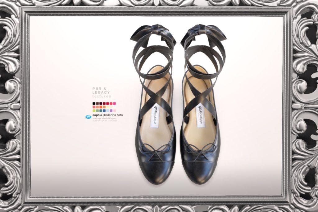 Sofia Ballerina Flats - GenX/Legacy/MaitreyaX/Reborn, L$795 FP