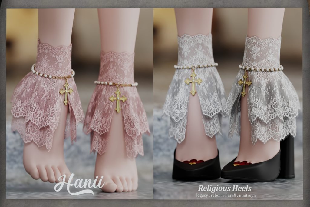 Religious Heels - Legacy/Maitreya/Reborn/+mods, L$299 each/L$999 FP