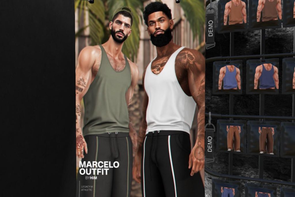 Marcelo Outfit - Legacy, L$199 each/L$1099 FP