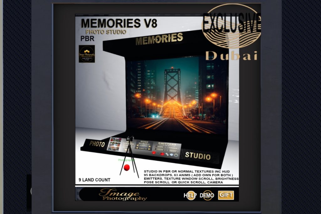 Memories v8 Photo Studio, L$1499