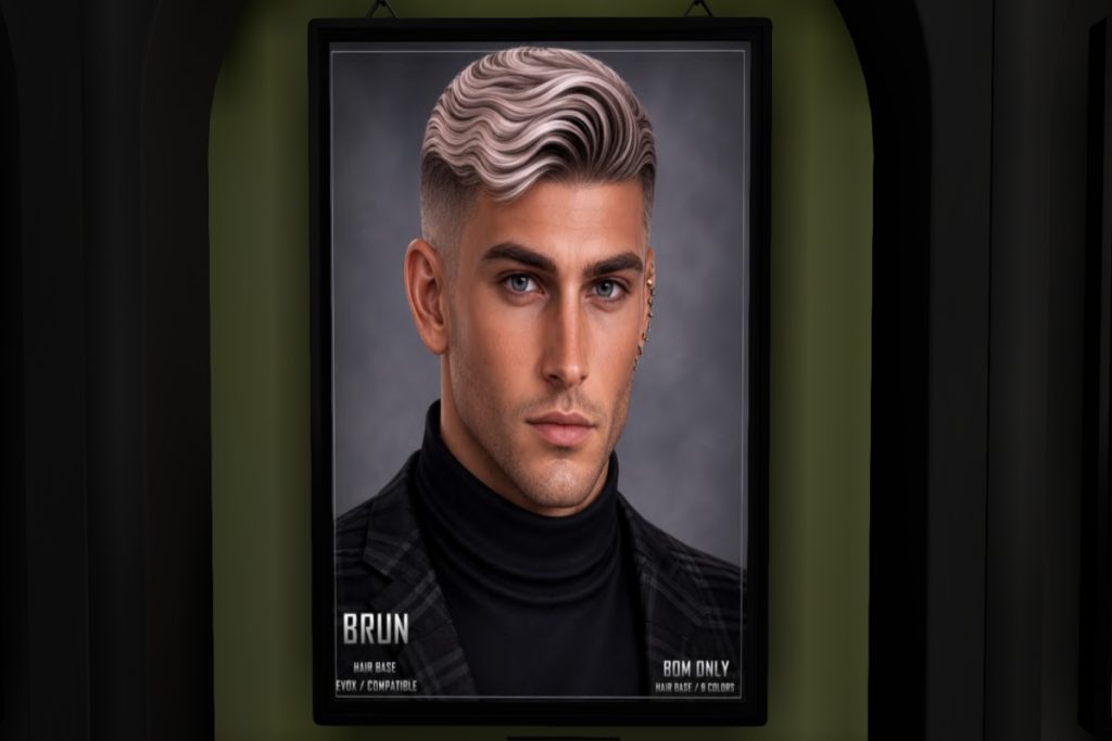 Brun Hairbase - EvoX, L$450