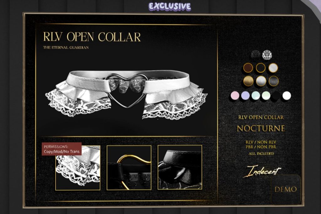 Nocturne Collar, L$490