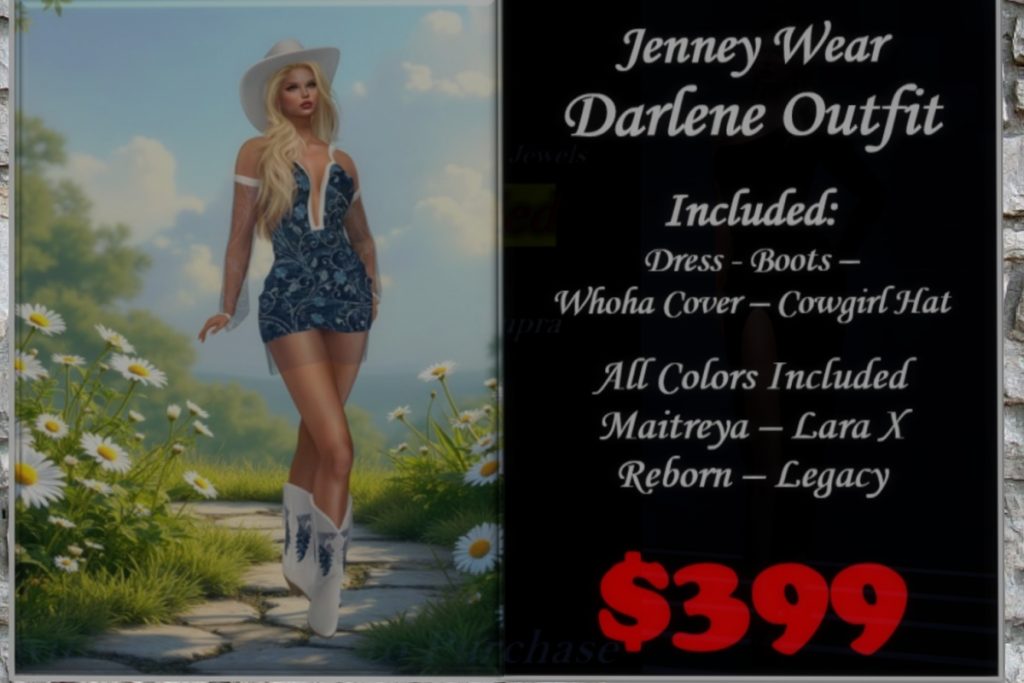 Darlene Outfit - Legacy/Maitreya/Reborn/+mods, L$399