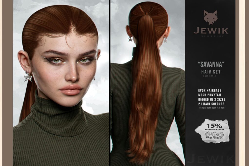 Savanna Hair Set - EvoX, L$375
