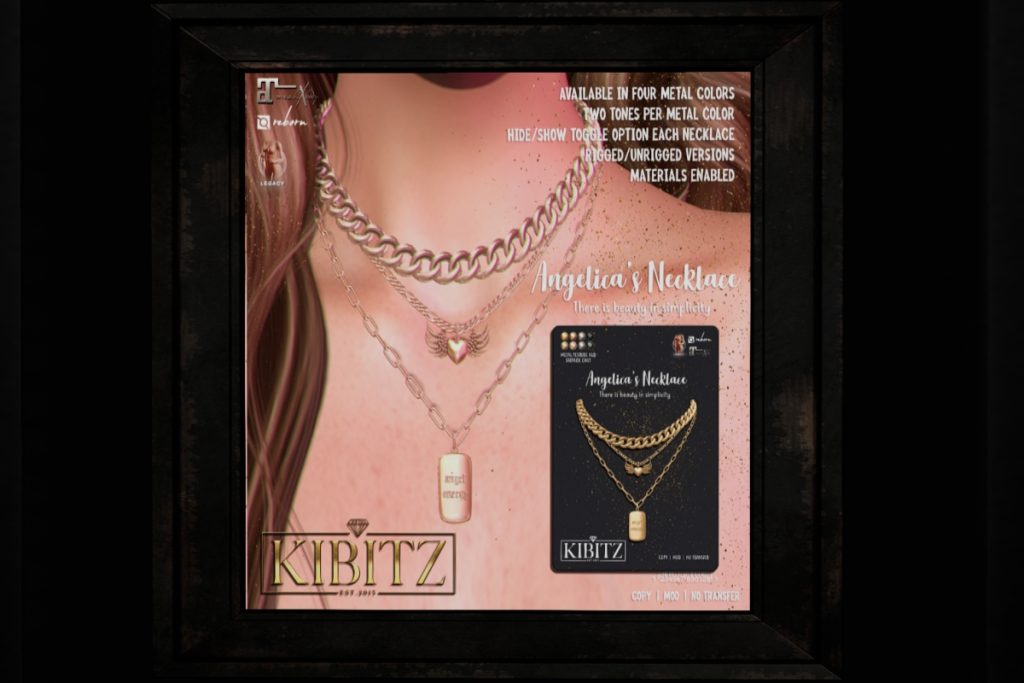 Angelica's Necklace - Legacy/MaitreyaX/Reborn/Unrigged, L$269 each/L$807 FP
