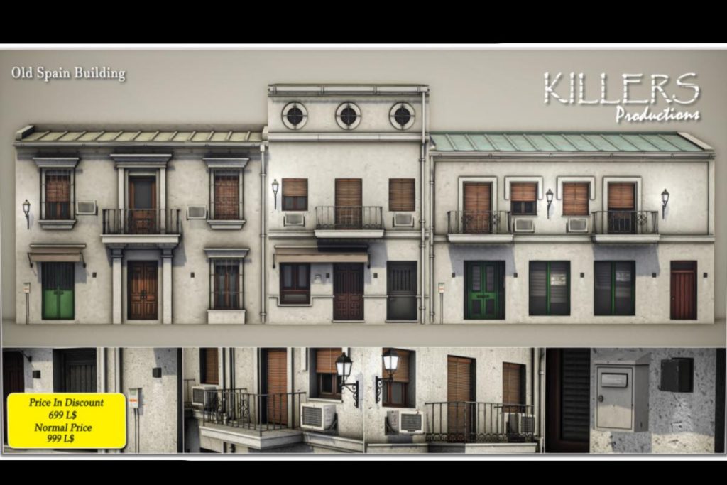 Old Spain Building, L$999